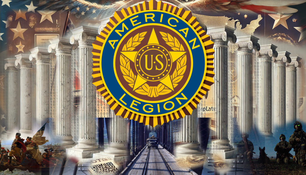 American Legion Pillars